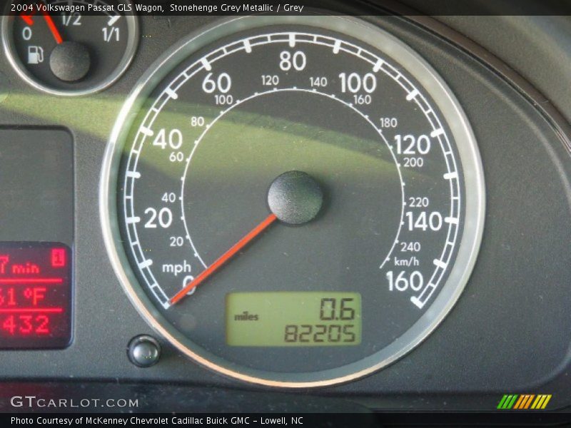 Stonehenge Grey Metallic / Grey 2004 Volkswagen Passat GLS Wagon