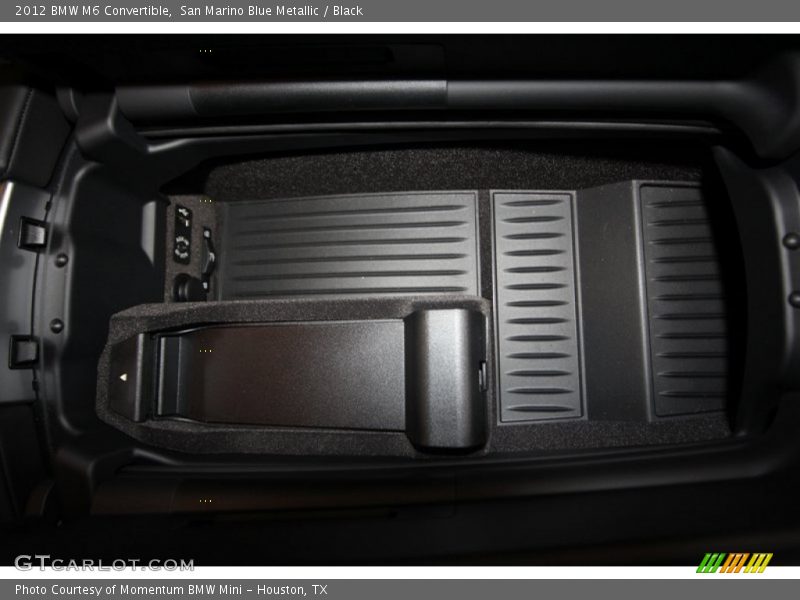 San Marino Blue Metallic / Black 2012 BMW M6 Convertible