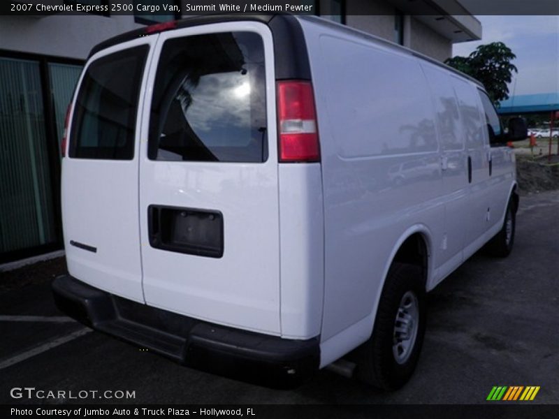 Summit White / Medium Pewter 2007 Chevrolet Express 2500 Cargo Van