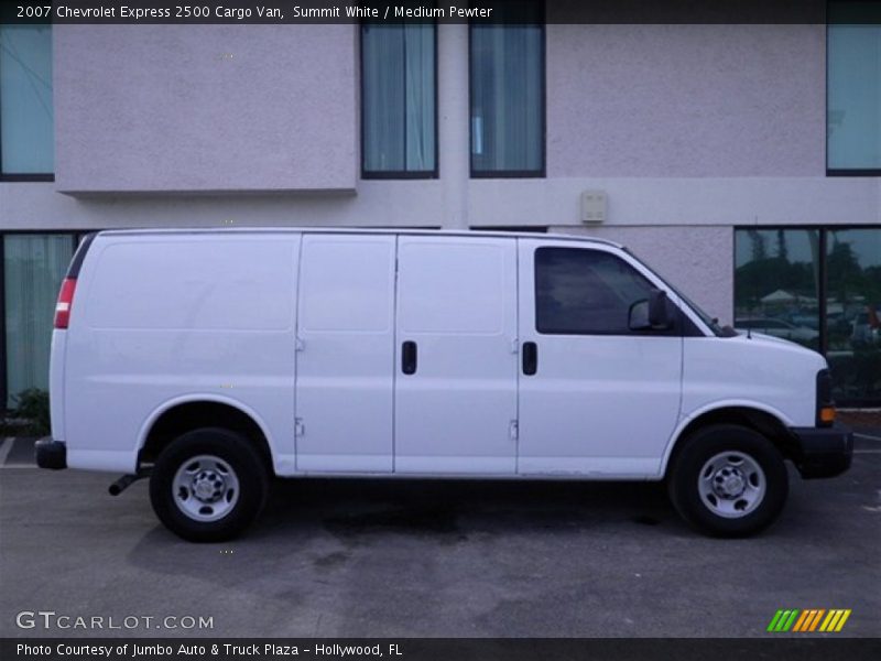 Summit White / Medium Pewter 2007 Chevrolet Express 2500 Cargo Van
