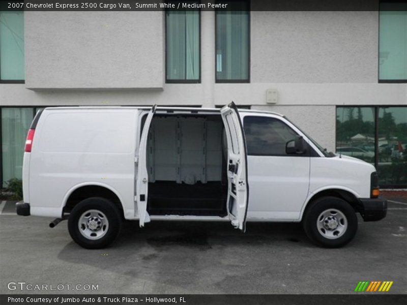 Summit White / Medium Pewter 2007 Chevrolet Express 2500 Cargo Van