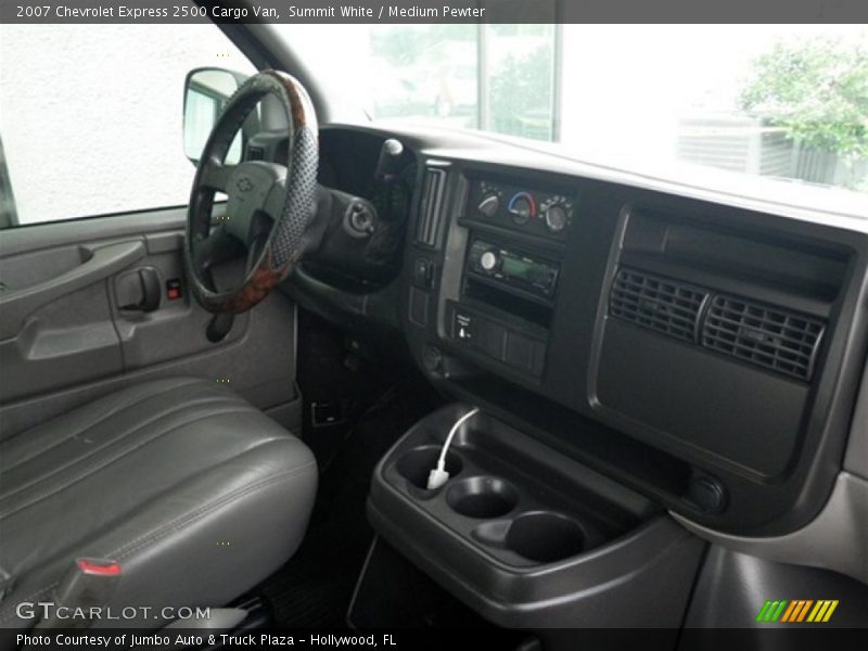 Summit White / Medium Pewter 2007 Chevrolet Express 2500 Cargo Van