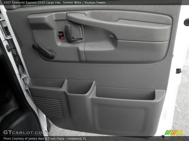 Summit White / Medium Pewter 2007 Chevrolet Express 2500 Cargo Van
