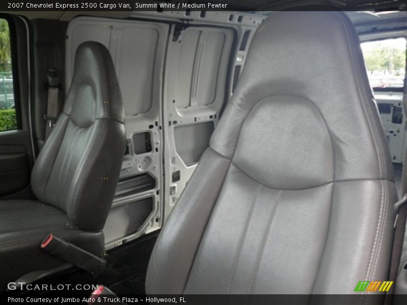 Summit White / Medium Pewter 2007 Chevrolet Express 2500 Cargo Van