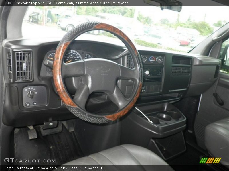 Summit White / Medium Pewter 2007 Chevrolet Express 2500 Cargo Van
