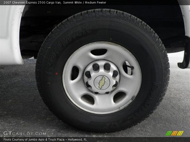 Summit White / Medium Pewter 2007 Chevrolet Express 2500 Cargo Van