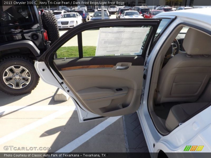 Ivory Tri-Coat Pearl / Dark Frost Beige/Light Frost Beige 2013 Chrysler 300 C