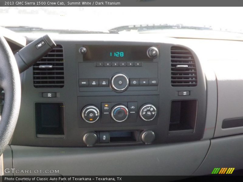 Summit White / Dark Titanium 2013 GMC Sierra 1500 Crew Cab