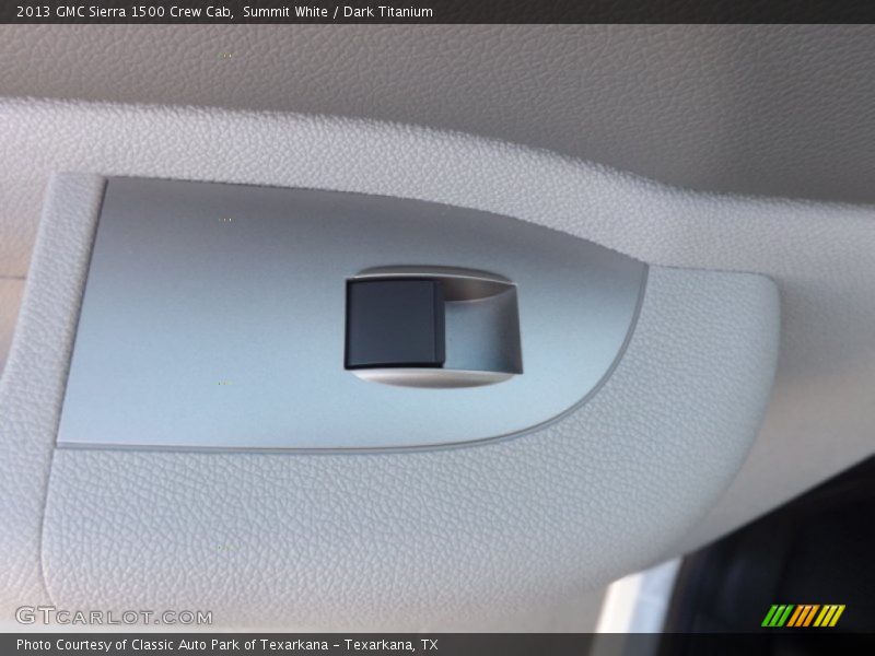 Summit White / Dark Titanium 2013 GMC Sierra 1500 Crew Cab