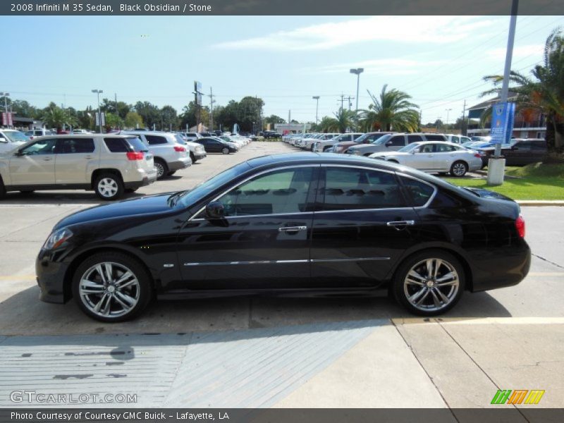 Black Obsidian / Stone 2008 Infiniti M 35 Sedan