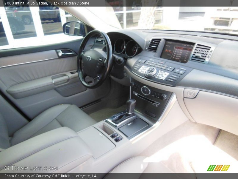 Black Obsidian / Stone 2008 Infiniti M 35 Sedan