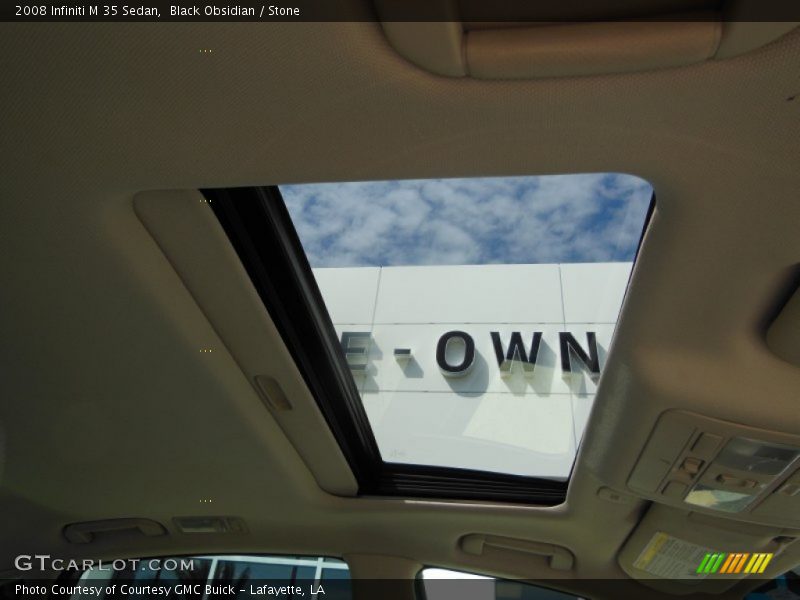 Black Obsidian / Stone 2008 Infiniti M 35 Sedan