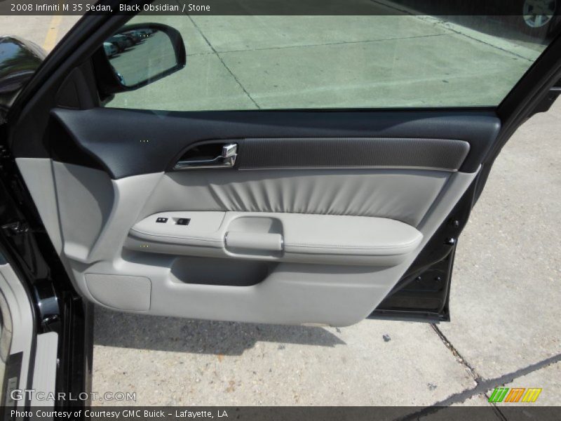 Black Obsidian / Stone 2008 Infiniti M 35 Sedan