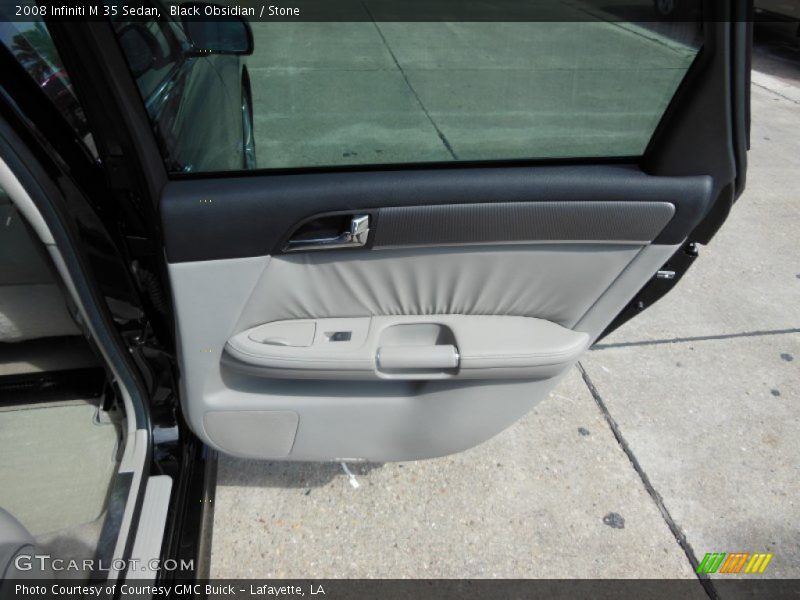 Black Obsidian / Stone 2008 Infiniti M 35 Sedan