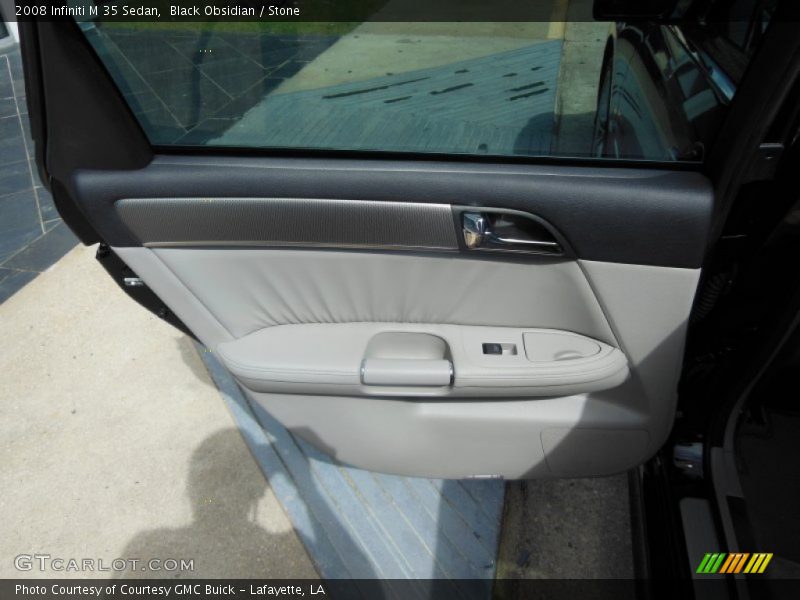 Black Obsidian / Stone 2008 Infiniti M 35 Sedan