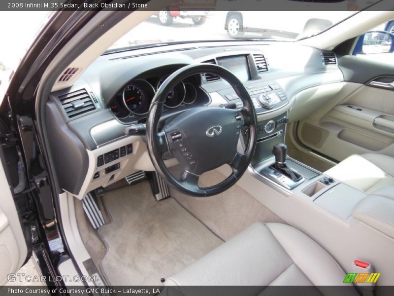 Black Obsidian / Stone 2008 Infiniti M 35 Sedan