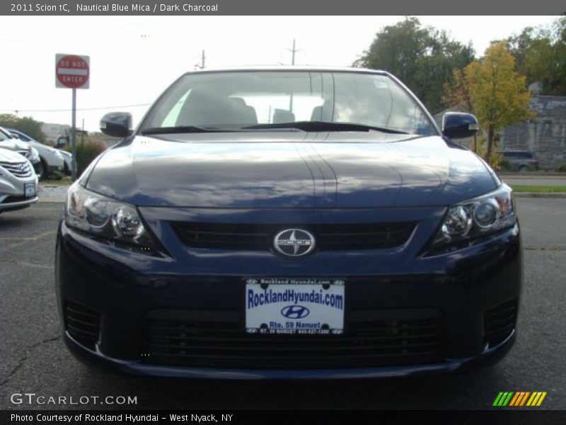 Nautical Blue Mica / Dark Charcoal 2011 Scion tC