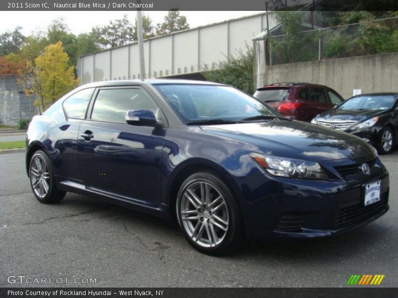 Nautical Blue Mica / Dark Charcoal 2011 Scion tC