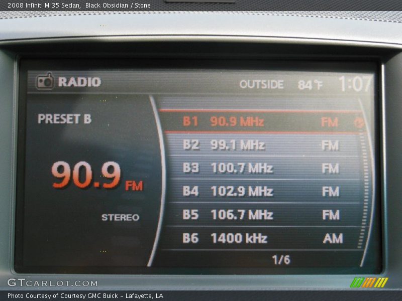 Black Obsidian / Stone 2008 Infiniti M 35 Sedan