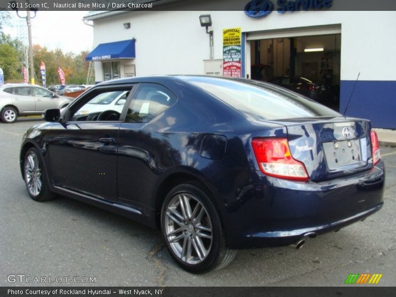 Nautical Blue Mica / Dark Charcoal 2011 Scion tC