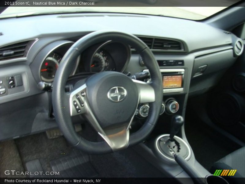 Nautical Blue Mica / Dark Charcoal 2011 Scion tC