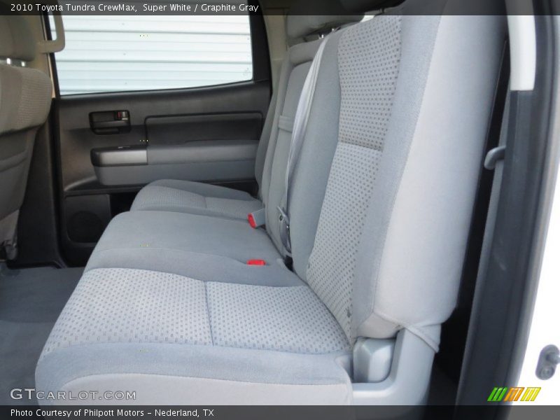 Super White / Graphite Gray 2010 Toyota Tundra CrewMax