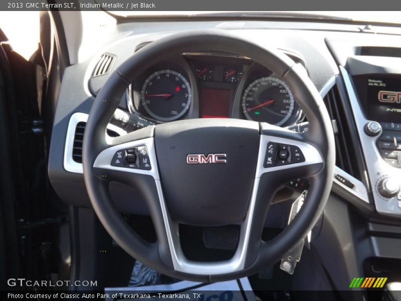 Iridium Metallic / Jet Black 2013 GMC Terrain SLT