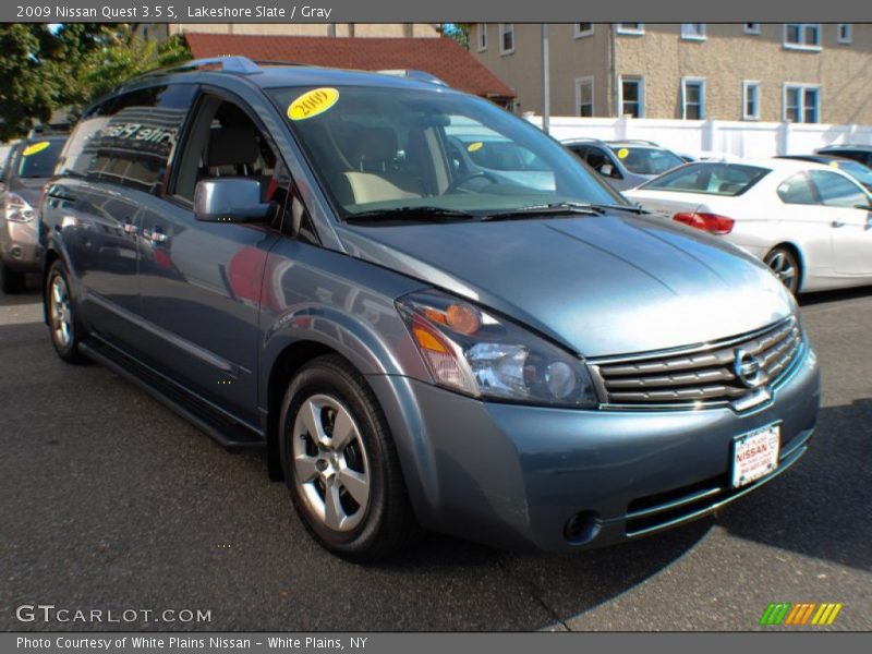 Lakeshore Slate / Gray 2009 Nissan Quest 3.5 S