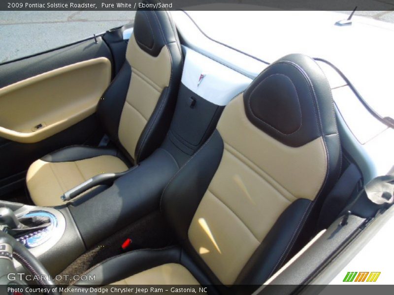  2009 Solstice Roadster Ebony/Sand Interior