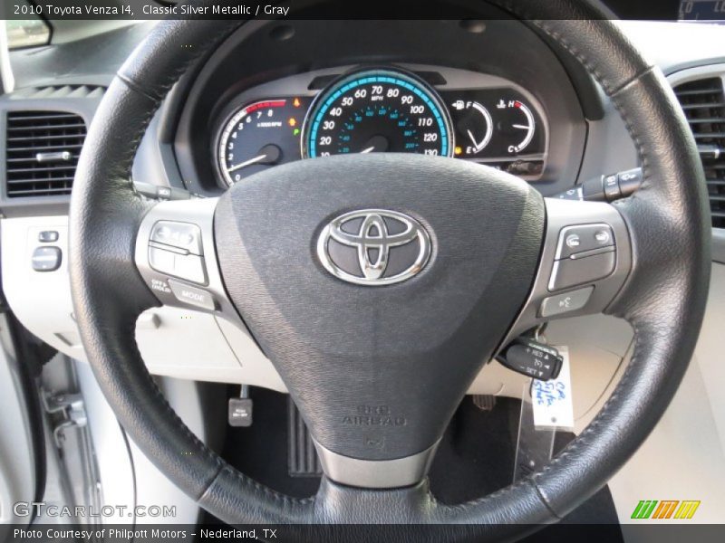 Classic Silver Metallic / Gray 2010 Toyota Venza I4