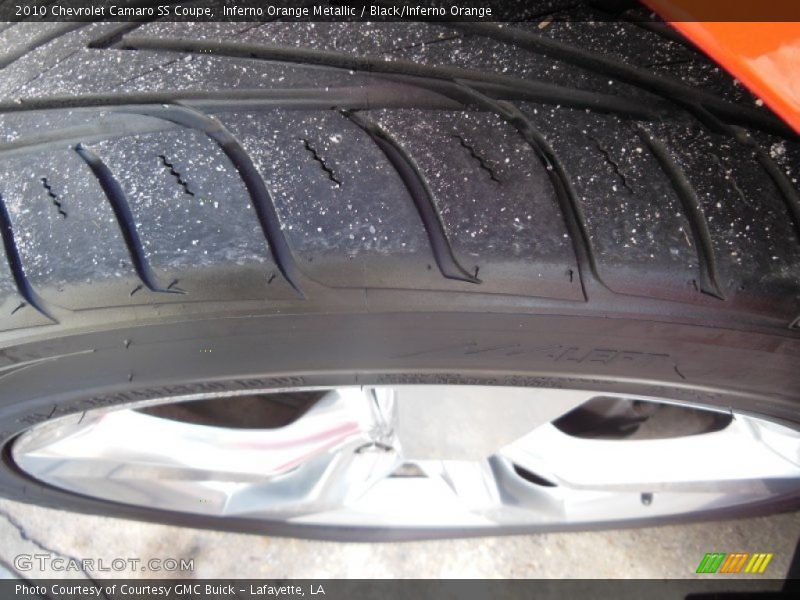 Inferno Orange Metallic / Black/Inferno Orange 2010 Chevrolet Camaro SS Coupe