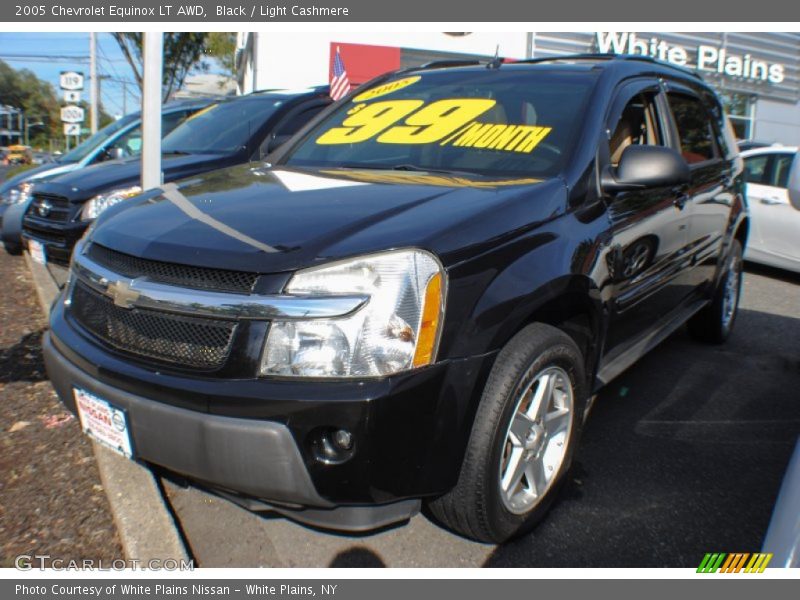 Black / Light Cashmere 2005 Chevrolet Equinox LT AWD