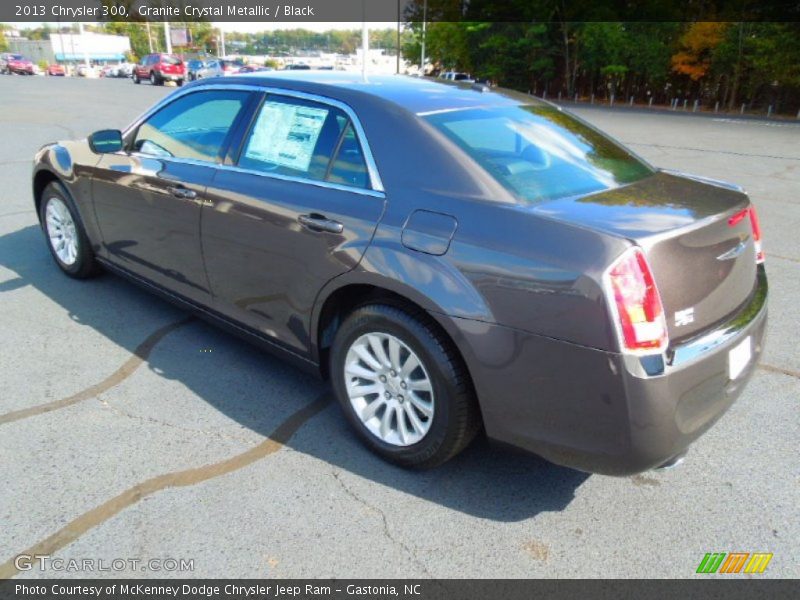 Granite Crystal Metallic / Black 2013 Chrysler 300