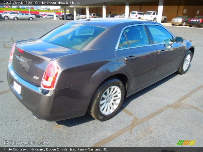 Granite Crystal Metallic / Black 2013 Chrysler 300