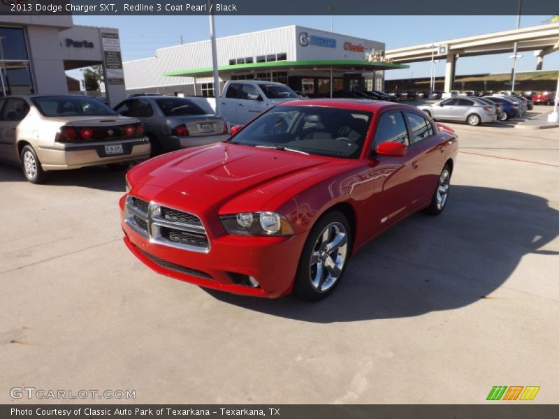 Redline 3 Coat Pearl / Black 2013 Dodge Charger SXT