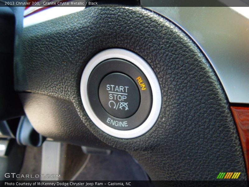 Granite Crystal Metallic / Black 2013 Chrysler 300