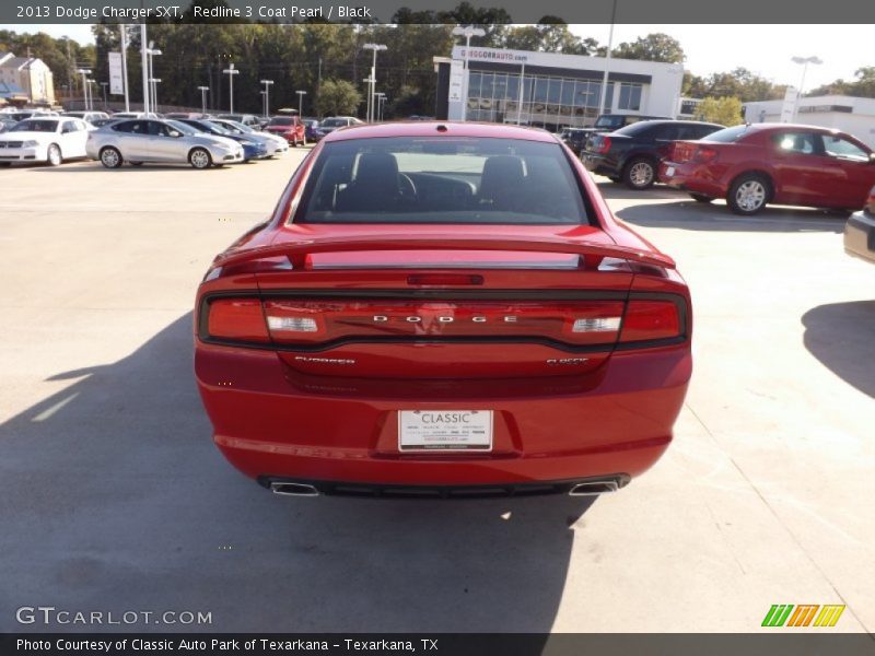 Redline 3 Coat Pearl / Black 2013 Dodge Charger SXT