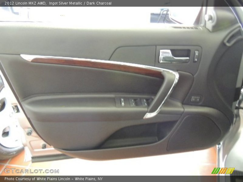 Ingot Silver Metallic / Dark Charcoal 2012 Lincoln MKZ AWD