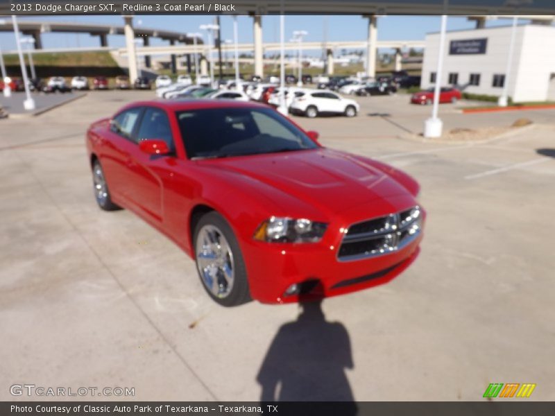 Redline 3 Coat Pearl / Black 2013 Dodge Charger SXT