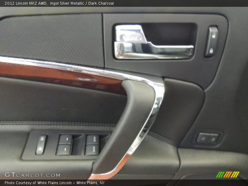 Ingot Silver Metallic / Dark Charcoal 2012 Lincoln MKZ AWD