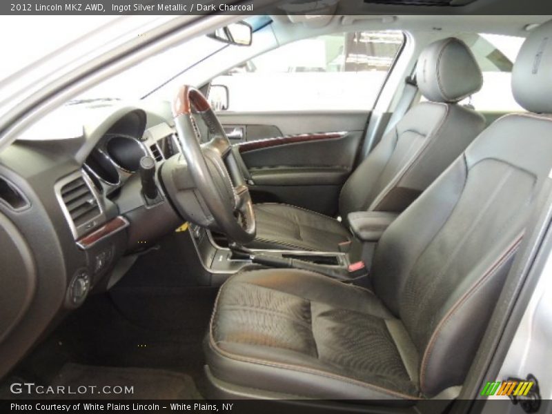 Ingot Silver Metallic / Dark Charcoal 2012 Lincoln MKZ AWD