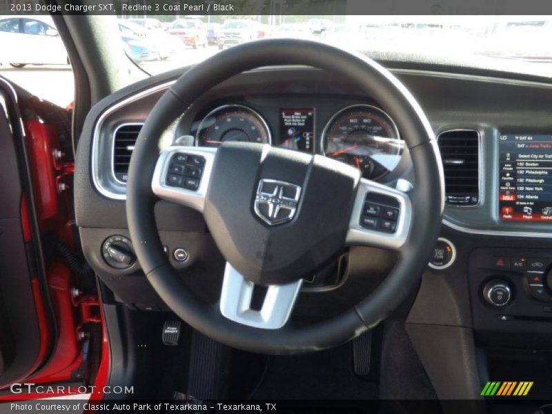 Redline 3 Coat Pearl / Black 2013 Dodge Charger SXT