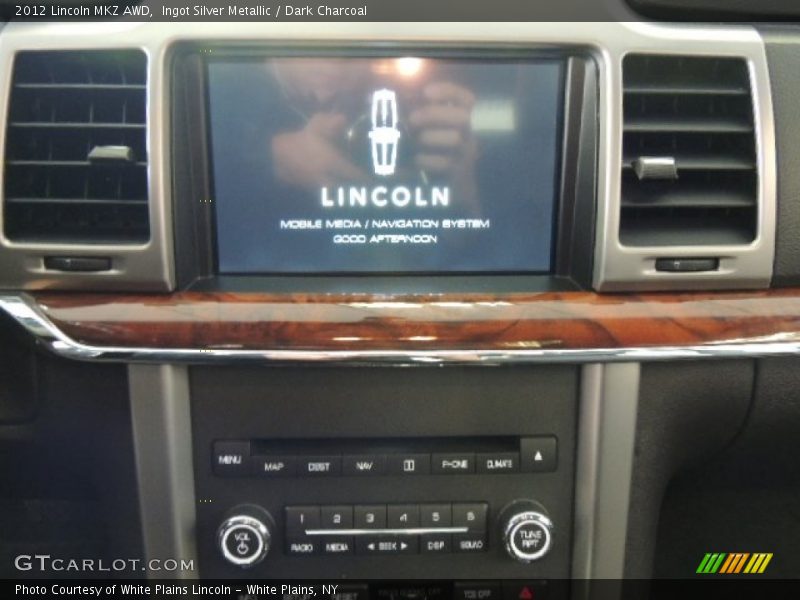 Ingot Silver Metallic / Dark Charcoal 2012 Lincoln MKZ AWD