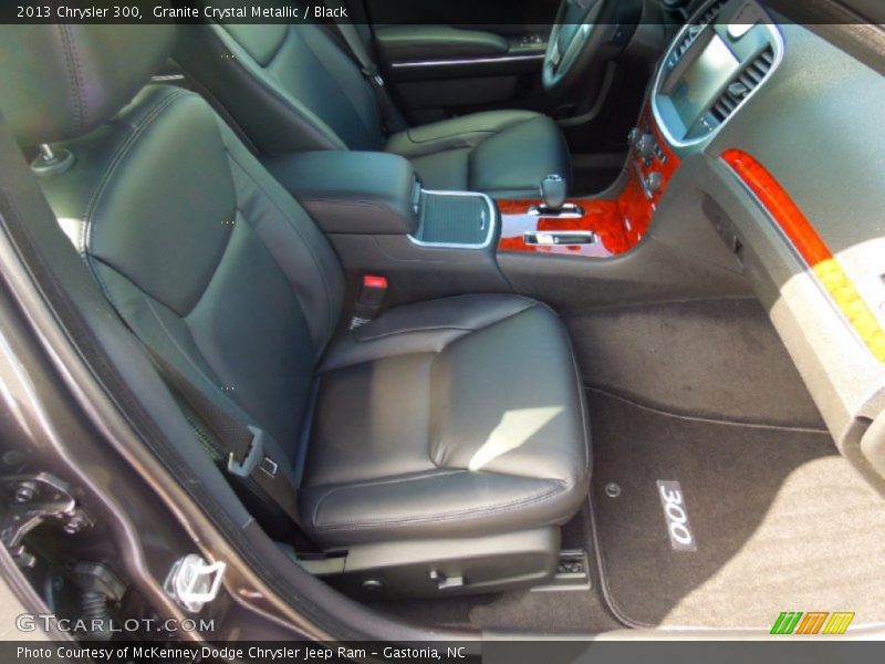Granite Crystal Metallic / Black 2013 Chrysler 300