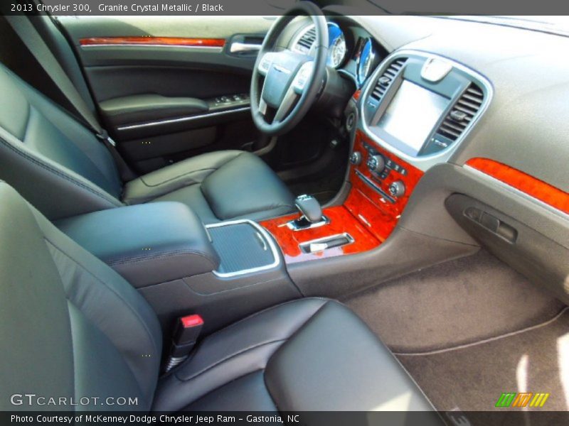 Granite Crystal Metallic / Black 2013 Chrysler 300