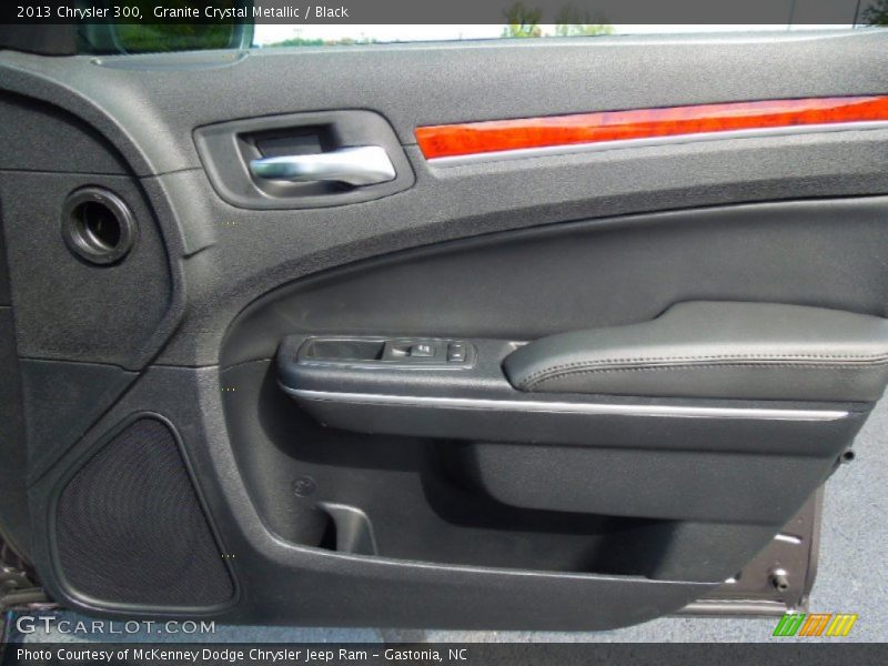 Granite Crystal Metallic / Black 2013 Chrysler 300