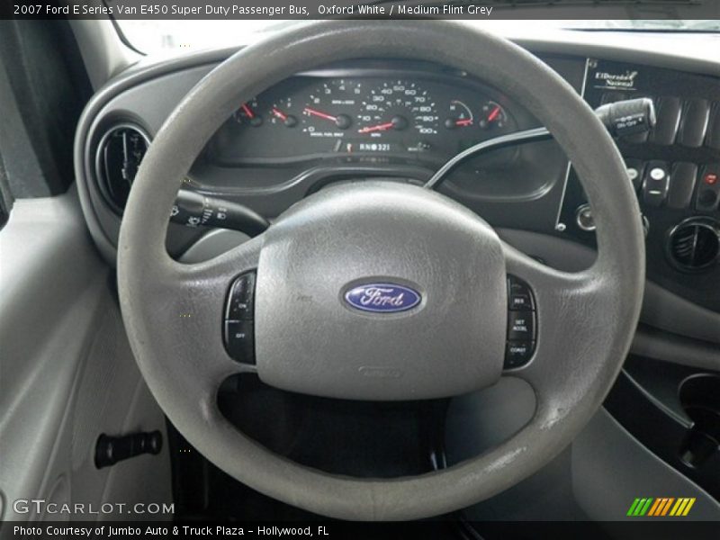  2007 E Series Van E450 Super Duty Passenger Bus Steering Wheel