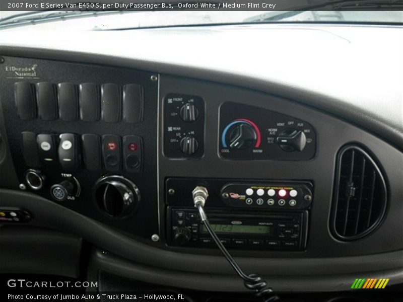 Controls of 2007 E Series Van E450 Super Duty Passenger Bus