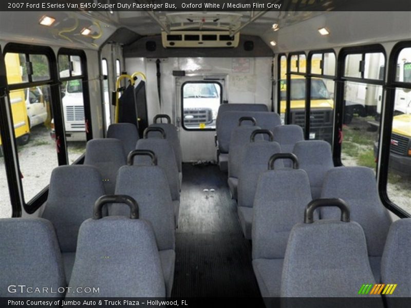  2007 E Series Van E450 Super Duty Passenger Bus Medium Flint Grey Interior