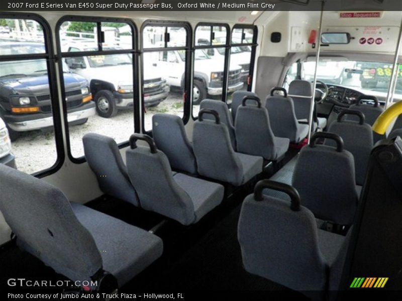  2007 E Series Van E450 Super Duty Passenger Bus Medium Flint Grey Interior